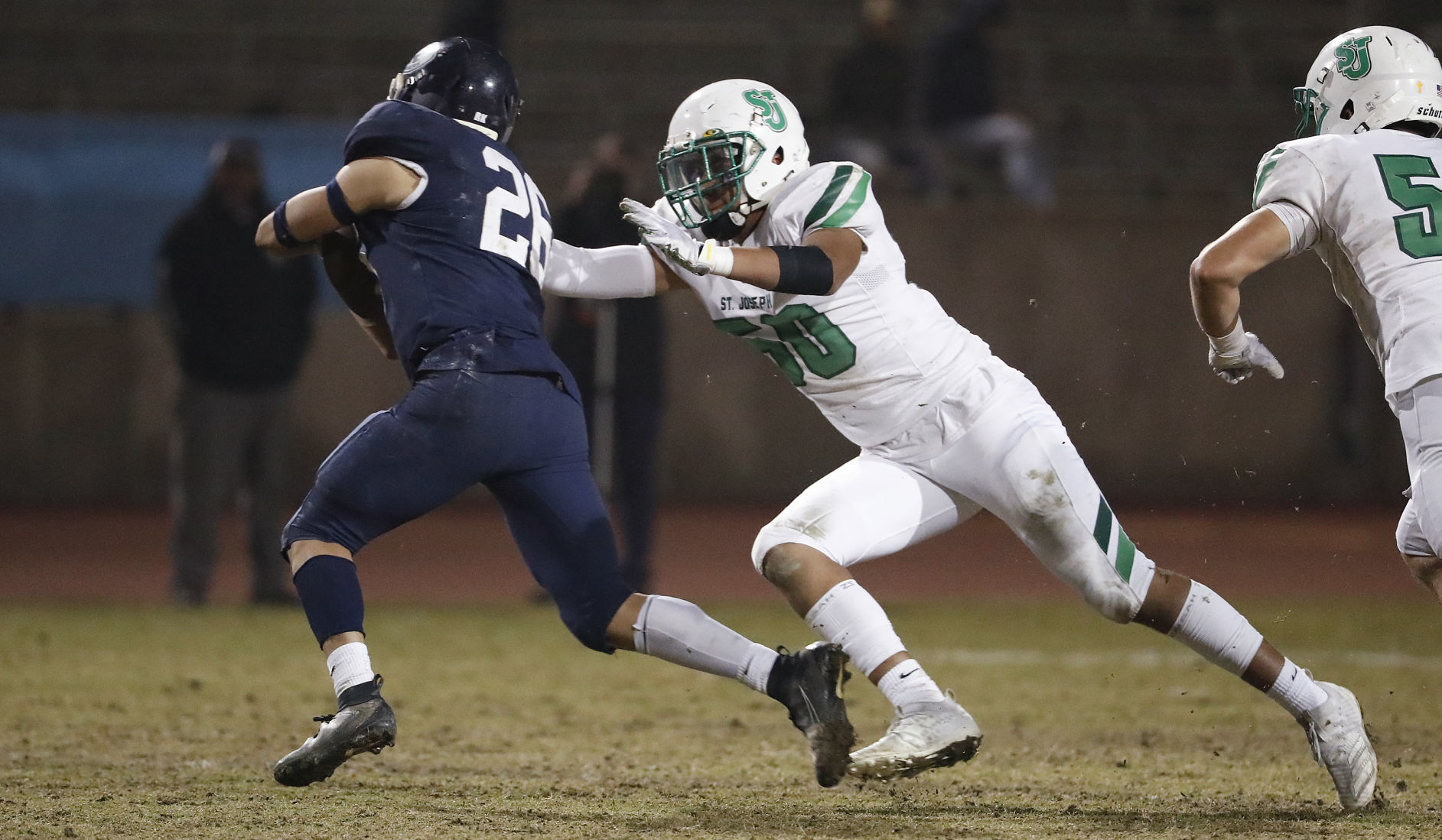 St. Joseph Football versus Redwood CIF Football Matchup